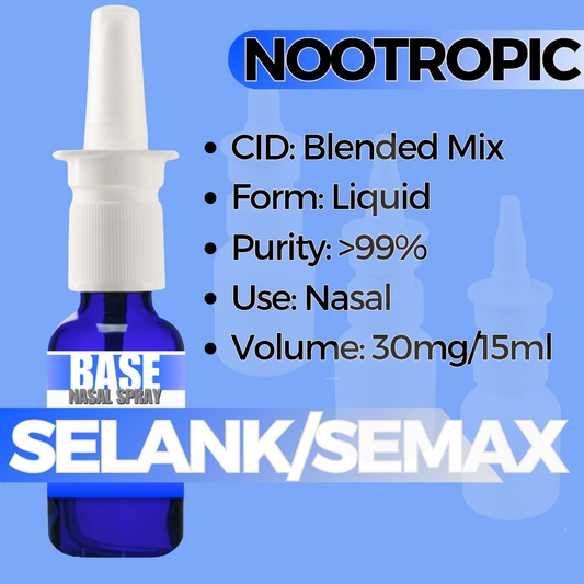 Selank & Semax | 15ml Nasal Spray 30mg