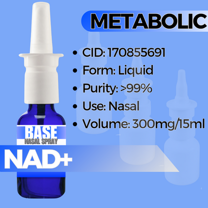 NAD+ | 15ml Nasal Spray 300mg